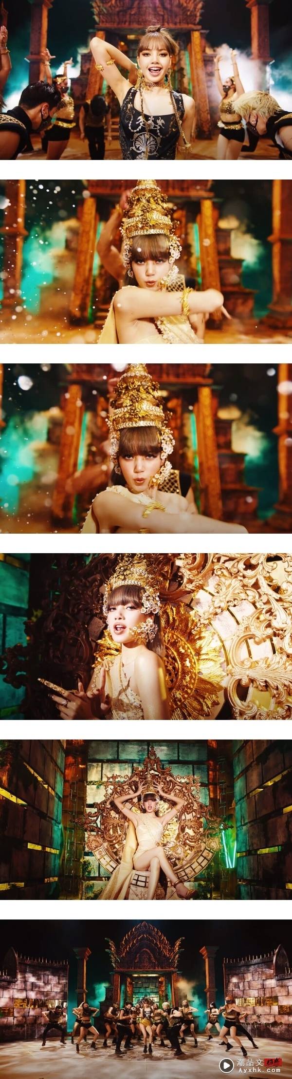 BLACKPINK LISA 纯手工打造“泰国公主”造型惊艳世界！儿时传统服饰look曝光…超可爱！ 娱乐资讯 图2张